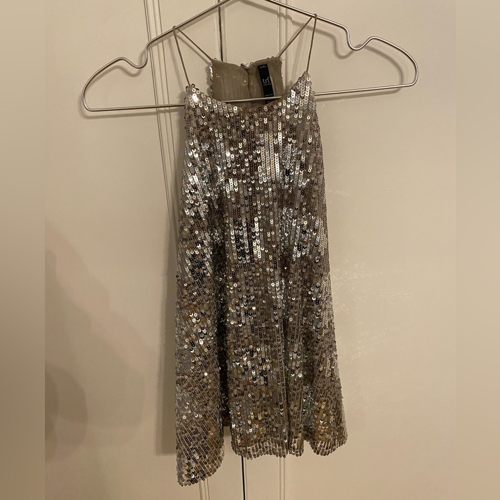 Sequin Tank Top